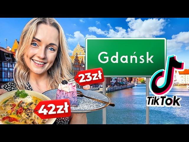 GDAŃSK! Jedzenie Z Tik Toka! Gdzie WARTO ZJEŚĆ w GDAŃSKU? | Check In