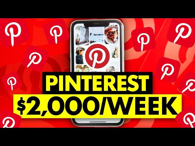 Get paid $2,000/Week Using Pinterest 10 Minutes A Day (2024) - Pinterest Affiliate Marketing