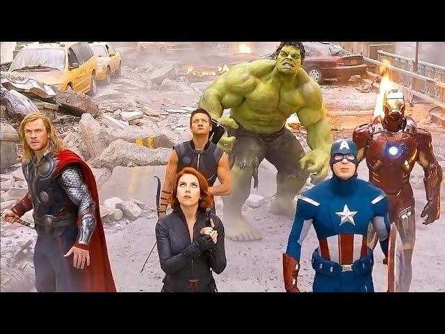 All Avengers Movie Final Fight