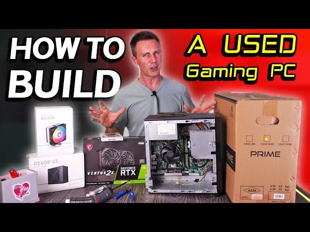 How To Build a USED RTX 3060 Ti Gaming PC (and save money)