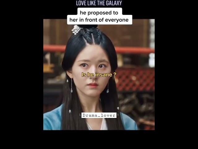 Ling buyi rocked , Princesses shocked  #lovelikethegalaxy #cdrama #shorts #zhaolusi #wulei #viral