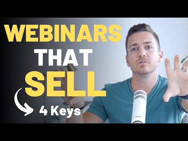 4 Keys To a Profitable Webinar