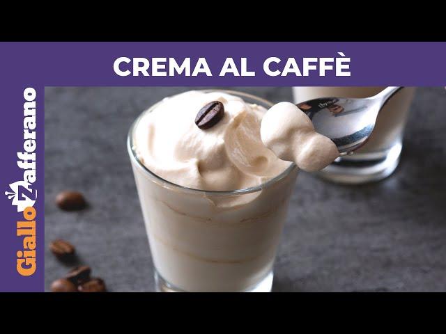 CREMA AL CAFFÈ FACILISSIMA - Ricetta in 1 minuto