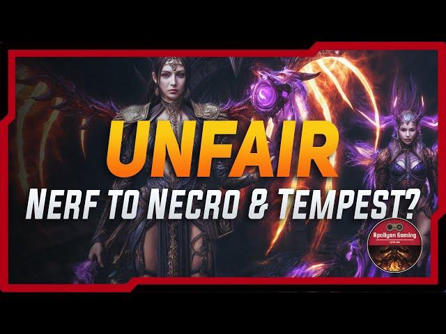 UNFAIR: Nerf To Tempest & Necromancer? - Diablo Immortal