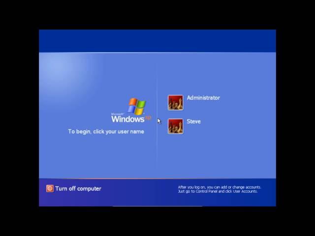 How to Reset your Windows XP Password in 5 minutes or Less