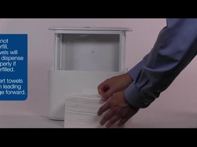 Tork H2 Xpress Countertop Multifold Dispenser Video