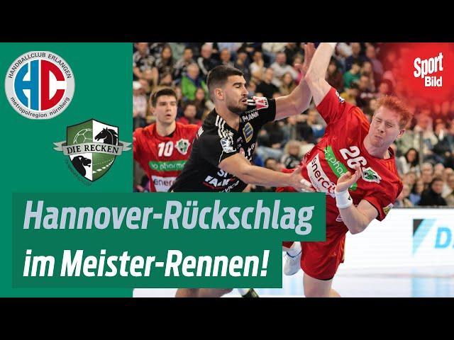 Handball-Bundesliga LIVE: HC Erlangen – TSV Hannover-Burgdorf | 21. Spieltag 2024/2025