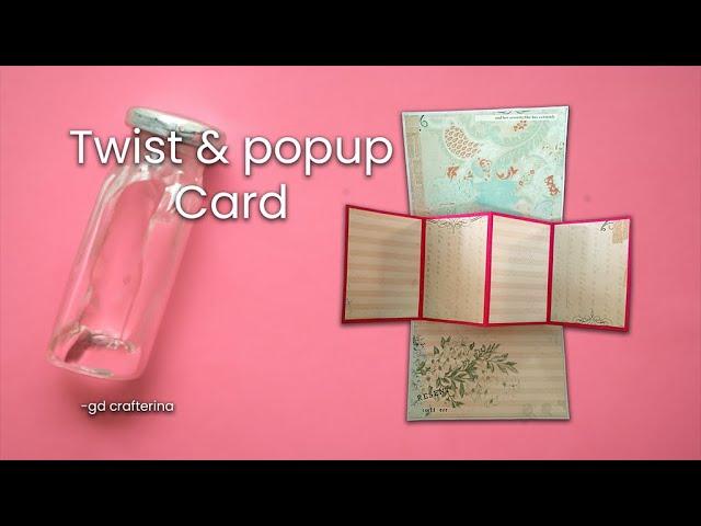 Easy Twist & Pop up card tutorial