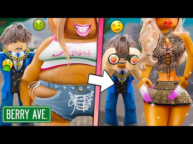 CRUSH REJECTED Me, Then I Became A BADDIE! Berry Avenue Story