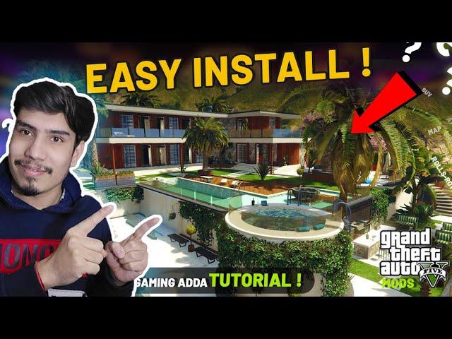 How to Install The Designer House Mod in GTA V!  2024 | Gaming Adda