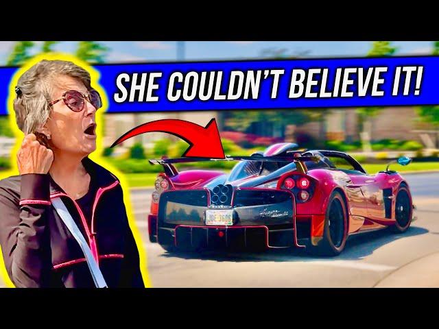 She Was Baffled by this Hypercar!?