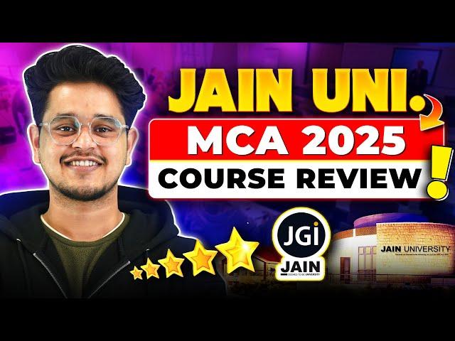 Jain Uni. MCA Course Details 2025Best MCA College in Bangalore#mca #jainuniversity #topcollege