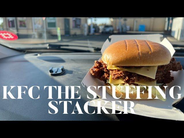 Being Attacked By A Wasp In My Car , KFC The Stuffing Stacker Review , Christmas KFC Review