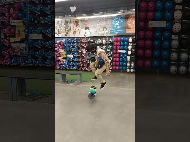 Does this look good? Skating in Decathlon.. #skateboarding #shortvideo #shorts #short