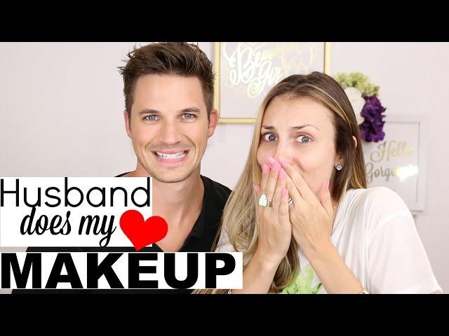 Husband Does My Makeup with Matt Lanter | Angela Lanter