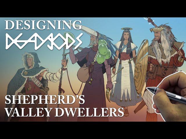 Designing DEAD gODS - Shepherd's Valley Dwellers