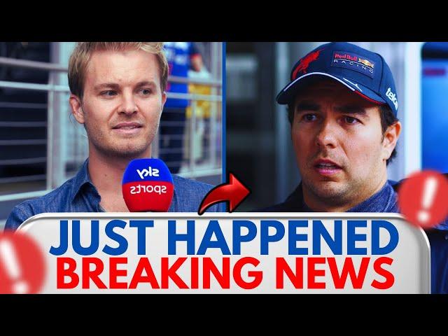 Rosberg Choca: Pérez’s Million-Dollar Fine at Red Bull Is Revealed! - f1 news