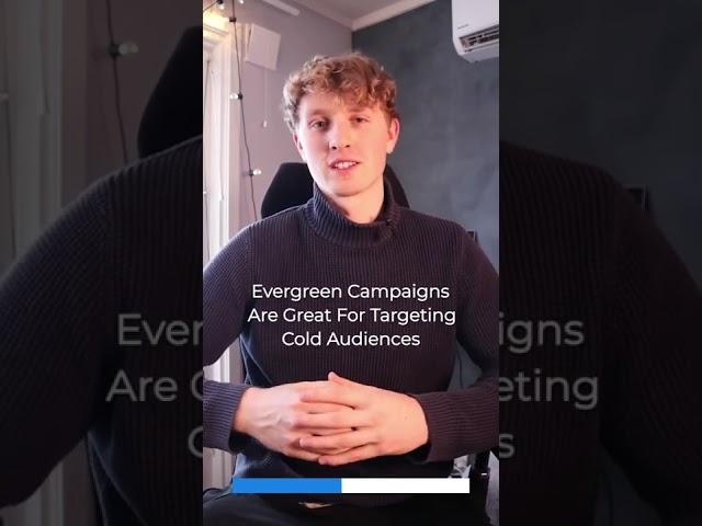 Why you should focus on evergreen campaigns #ecommerce #facebookads #tiktokads #shopify #marketing