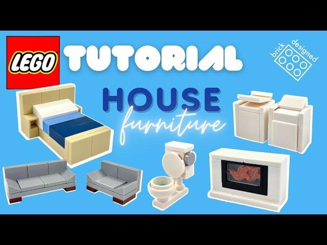 7 Quick LEGO Furniture Builds For Any LEGO House!