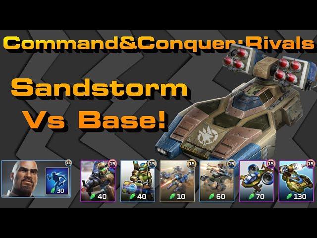 C&C Rivals: Sandstorm vs Base!