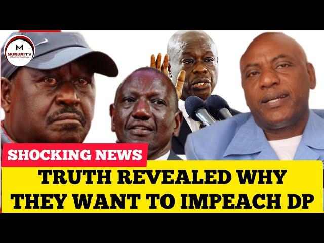 THE DEEP SECRET ON GACHAGUA IMPEACHMENT  REVEALED BY NDURA WARUINGE