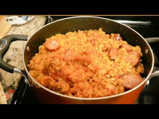 Making Chicken Bog for Sunday Dinner