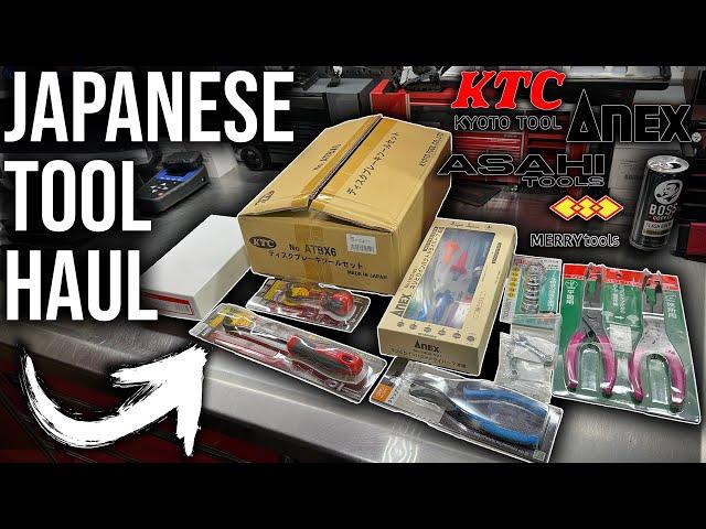 First Japanese Tool Haul In 2024! KTC, ANEX, ASAHI, & MERRY! Affordable High Quality Tools!