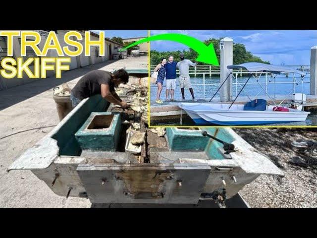 From Trash To Treasure: Skiff Boat DIY Build