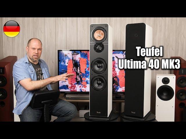 Teufel Ultima 40 MK3 2018 | wie gut ist dieser 500€ (Paar) Lautsprecher?