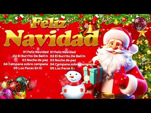 Feliz Navidad 2025  Música de Navidad en Español 2025  Las 30 Mejores Exitos Villancicos Navideños