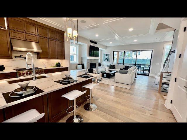 Toll Brothers Luxury Townhomes in Atlanta, GA| Rooftop Terrace & Elevator| Home Tours in Atlanta, GA