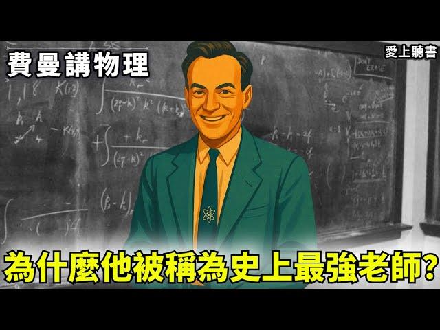 他被稱為最會講物理的人！《費曼講物理》有聲書｜不是教科書，而是思考的啟蒙