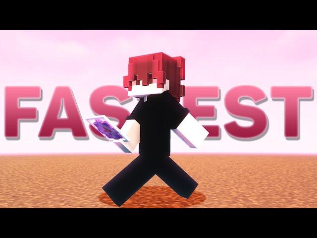 One of The Fastest Players... (Minecraft Crystal PvP Montage)