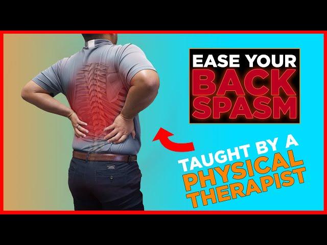 Relieve Your Back Spasm Fast With NO Equipment or Medication