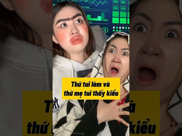 Thứ Tui Làm VS Thứ Mẹ Tui Thấy Kiểu #shorts || Yến Nồi Cơm Điện