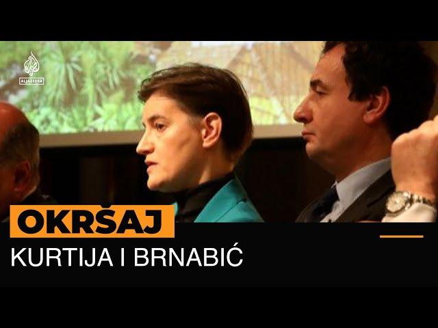 Ana Brnabić i Albin Kurti ušli su u raspravu nakon što je Brnabić kazala kako je Kosovo dio Srbije