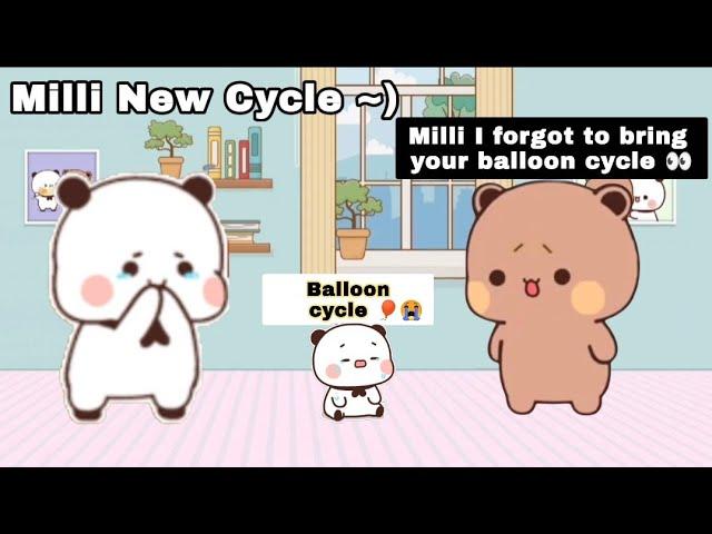 Dudu Forget Milli New Cycle | Milli Heart Break |BubuDudu And Milli | 3D Animation | BubuDudu_MHM