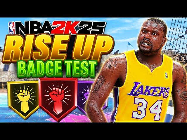 NBA 2K25 How to Get More Standing Dunks with Rise Up Badge