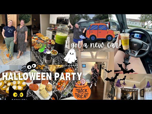 I GOT A NEW CAR  + PREP WITH ME FOR A HALLOWEEN PARTY  | vlog # 248