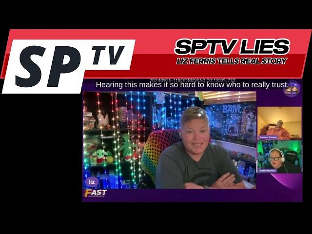 SPTV and Aaron Smith-Levin lies - scam foundation? Liz Ferris and the real story behind SPTV