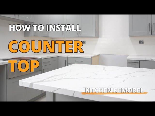 How To Install Countertop On Kitchen Cabinets