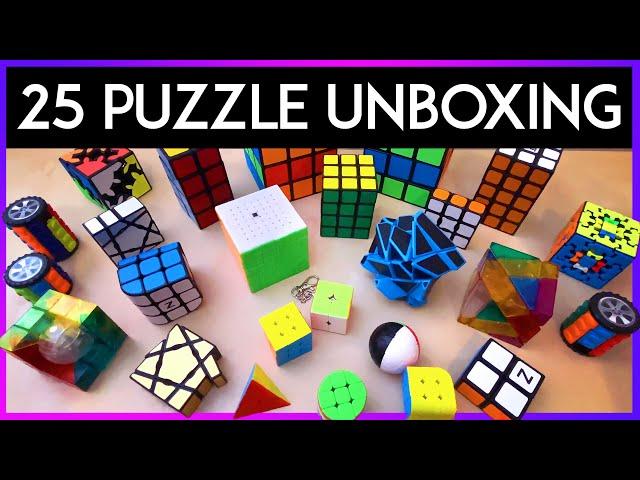 25 PUZZLE MASSIVE UNBOXING! 