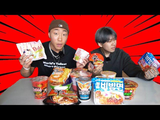 Koreans Rank EVERY Instant Ramen Flavor!