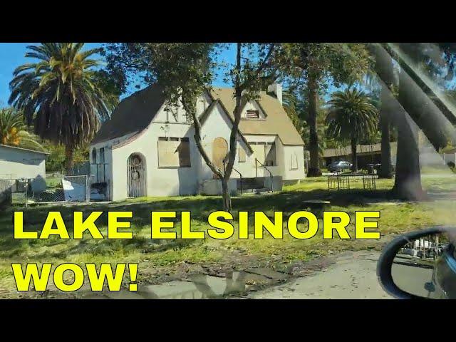 Lake Elsinore CA - seedy underbelly - Homeless - filth - wrecked homes