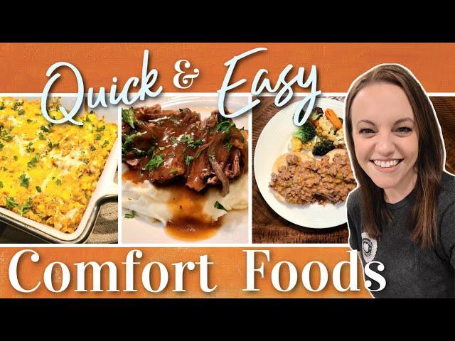 EASY COMFORT FOOD RECIPES | WINNER DINNERS | DINNER INSPIRATION | AFFORDABLE FAMILY MEALS | NO. 105