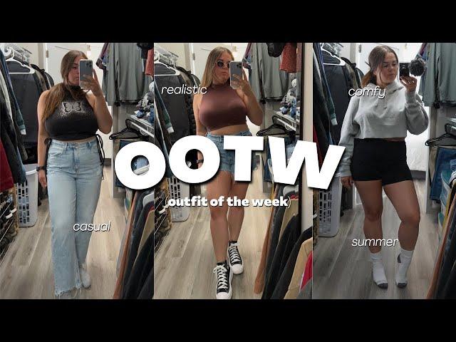 CASUAL OOTW | What I *Actually* Wear During the Week | Summer 2022*