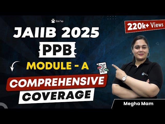 Complete PPB for JAIIB Exam | PPB Complete Syllabus Coverage Classes | Free PPB Videos EduTap