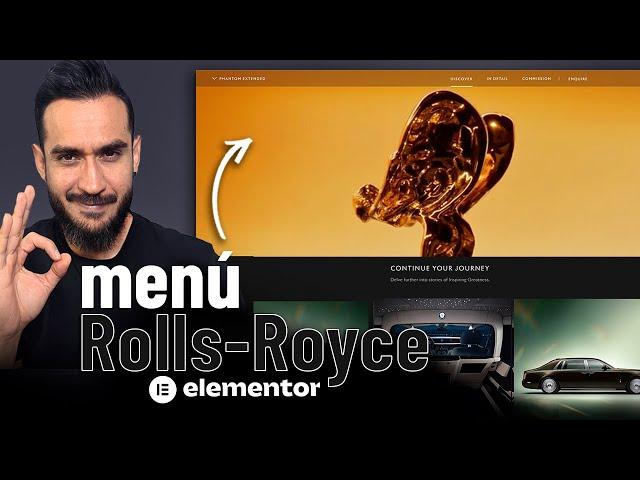  ¡Transforma tu Menú de navegación YA! Efecto Glasmorphism en Elementor