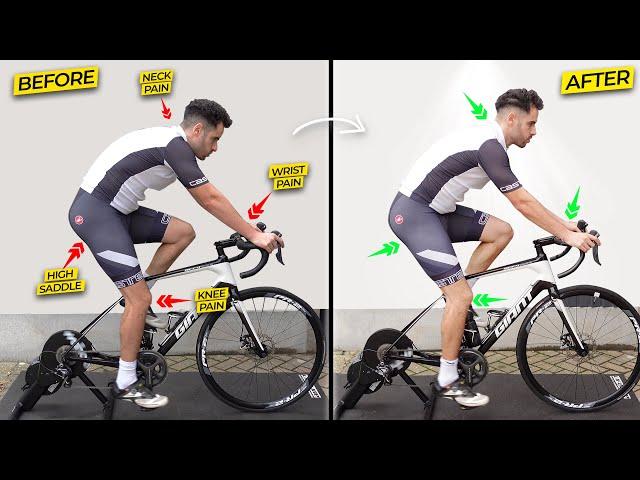 I've Been Suffering For 3 Years // Full Professional BIKE FIT in 6 Steps!