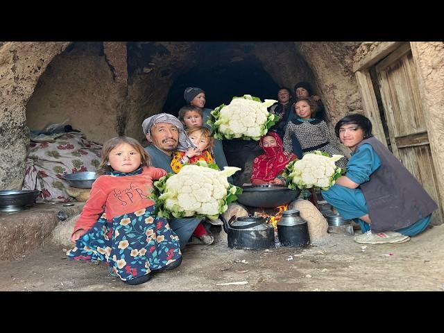 Cooking in a Cave: Afghan Traditional Village Food Recipe | Afghanistan Village Life